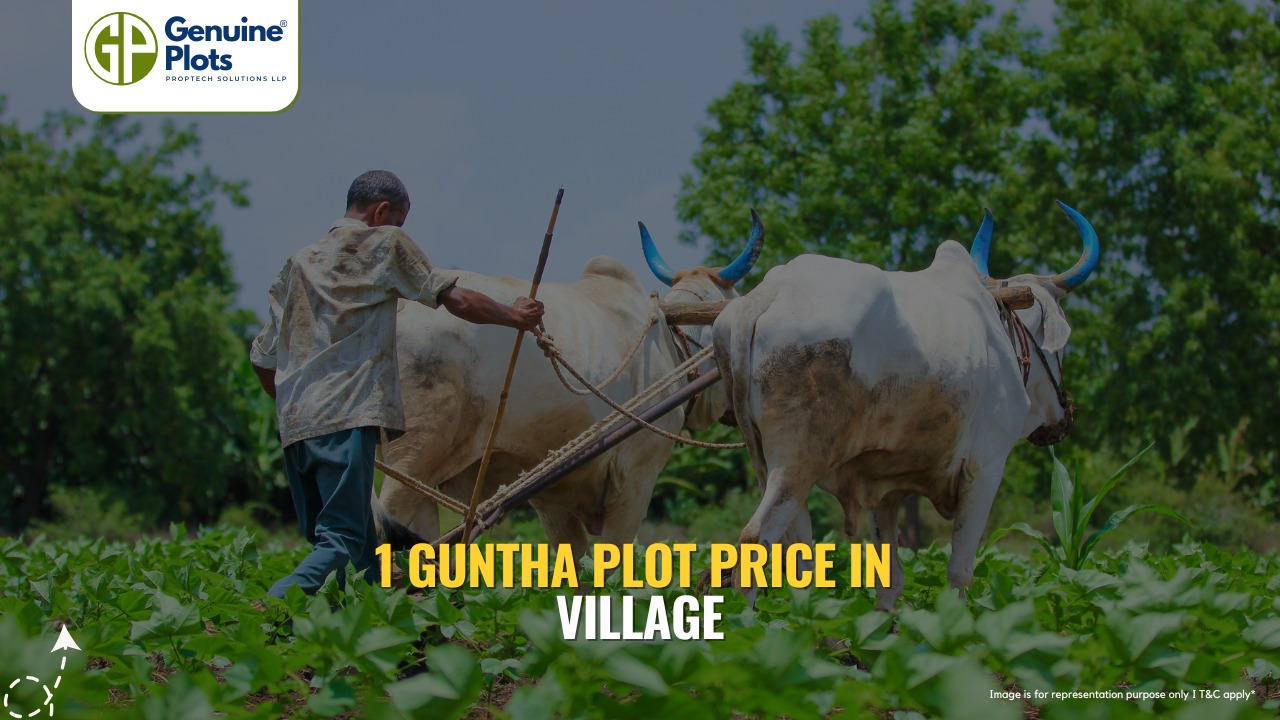 1 Guntha plot price in Village